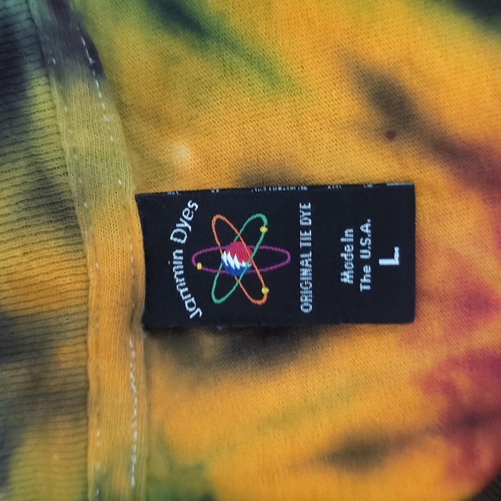 JamminOn Tie-Dye Short-Sleeve T-Shirt Size Large - Picture 3 of 3